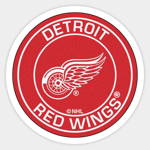 Detroit Wings-City Sticker by karenblanco